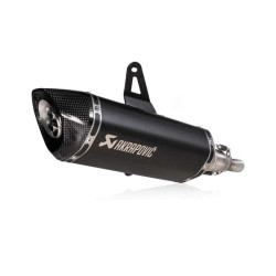 AKRAPOVIC Inox Italjet Dragster approved muffler (S-IT125SO1-HRTBL)