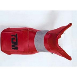 Saddle cover Bagster (2041D) Red/ Steel/Black Letters Yamaha TDM 850 92