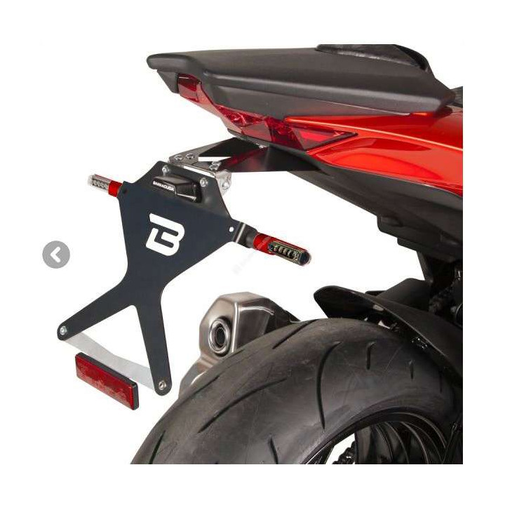 Clignotants moto Barracuda IDEA B-LUX Rouge