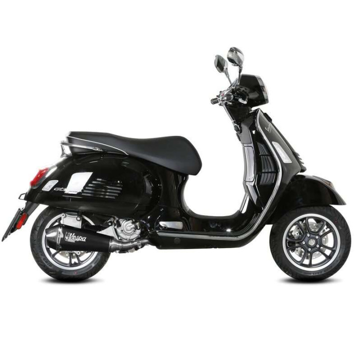 Silencieux Mivv DELTA RACE Inox noir (P.009.LDRB) Piaggio Vespa GTS 300