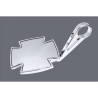 Rétroviseur embout de guidon HIGHSIDER IRON CROSS CHROME