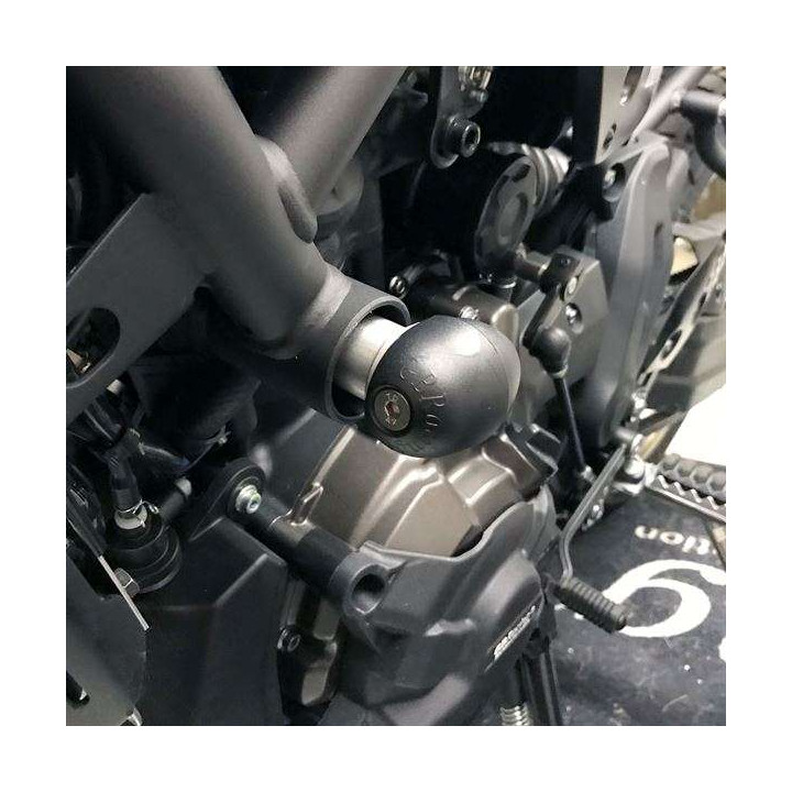 Tampons de protection GBRacing RACE Yamaha MT-07 / XSR700 / TENERE 700 / R7