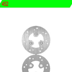 Left front brake disc NG 452 PEUGEOT ZENITH 50 97-00