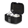 Kit top case moto Shad TERRA TR55 BLACK + platine alu + dosseret