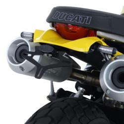 Support de plaque R&G (LP0256BK) Ducati Scrambler 1100