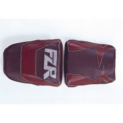 Housse de selle Bagster (2012E) Aubergine/Bordeaux Fonce/Lettres Gris Clair Yamaha FZR600 94-95