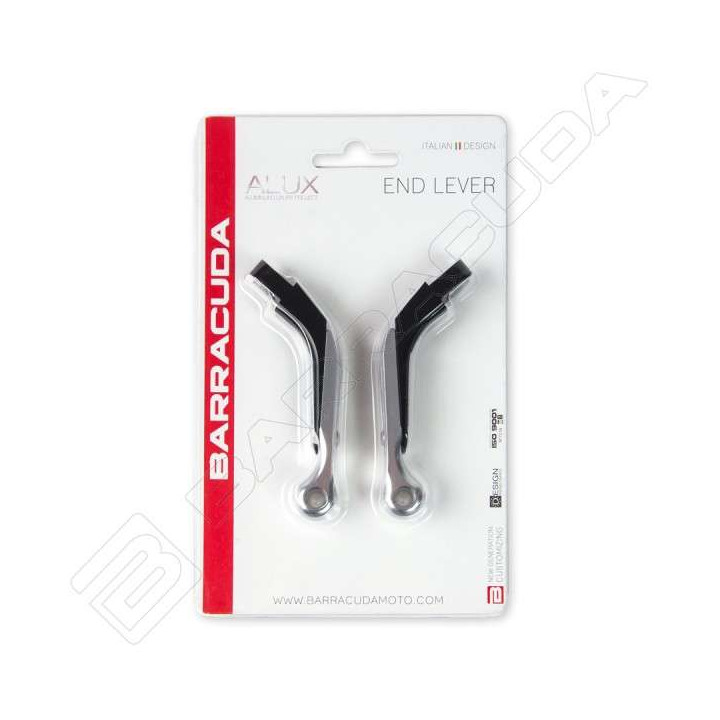Aluminum inserts for Barracuda brake and clutch levers