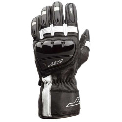 RST PILOT BLACK/WHITE motorcycle gloves
