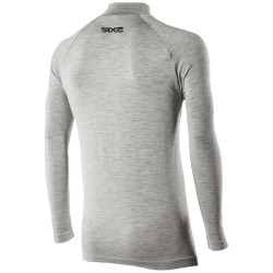 Maillot thermique moto SIXS TS13 MERINOS GRAY 2