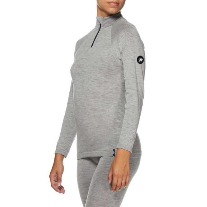 Maillot thermique moto SIXS TS13 MERINOS GRAY