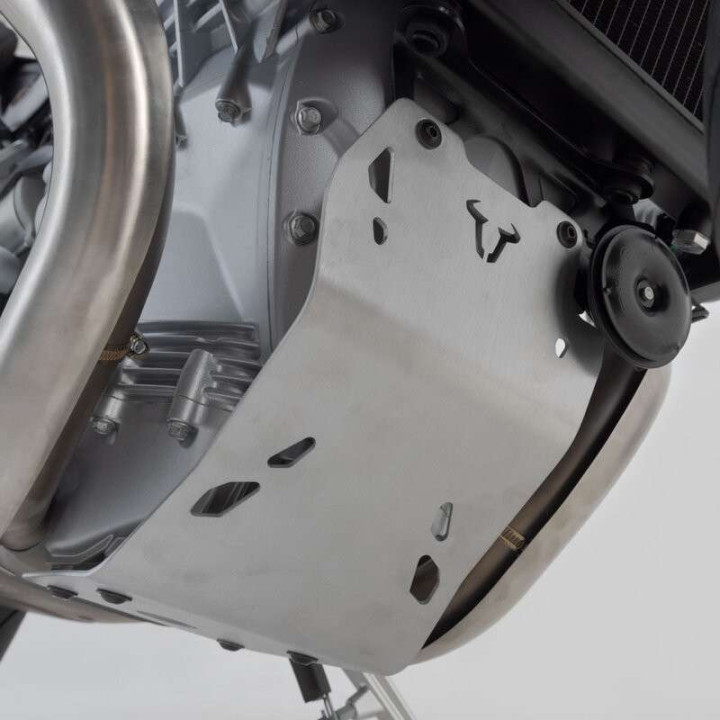Engine cover SW-Motech Grey Moto Guzzi V100 Mandello/Mandello S (MSS.17.038.10000/S)