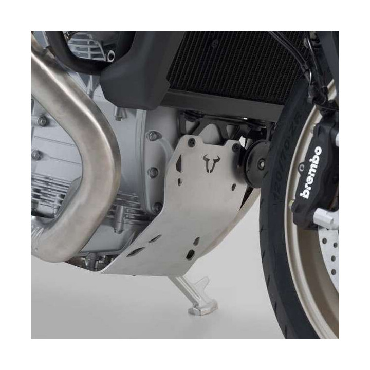 Engine cover SW-Motech Grey Moto Guzzi V100 Mandello/Mandello S (MSS.17.038.10000/S)