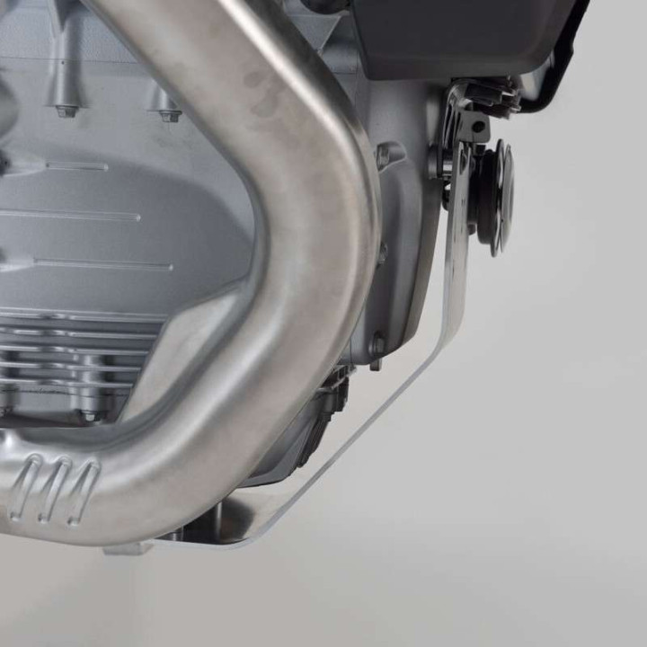 Engine cover SW-Motech Grey Moto Guzzi V100 Mandello/Mandello S (MSS.17.038.10000/S)