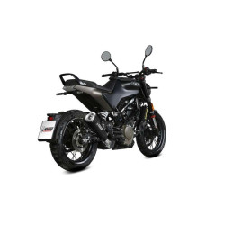 Silencieux Homologué Mivv GHIBLI Inox noir (HU.004.LGB) Husqvarna Svartpilen/Vitpilen 401 2