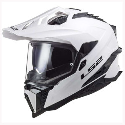 Casque moto LS2 EXPLORER MX701 SOLID Blanc 22.06