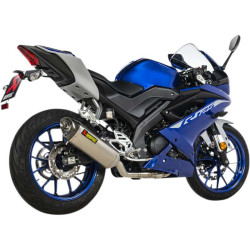 Ligne complète homologuée AKRAPOVIC RACING Titane Yamaha MT-125/YZF-R 125 (S-Y125R8-HZT) 2