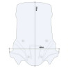 Bulle incolore Givi +12-5cm D6418ST Triumph 900 Tiger 2020-2023