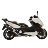 Ligne complète homologuée LeoVince NERO Yamaha T-MAX 500 08-11