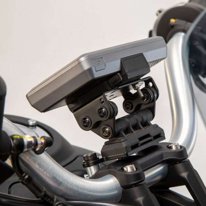 SW-Motech QUICK-LOCK GPS support Moto Guzzi V85 TT