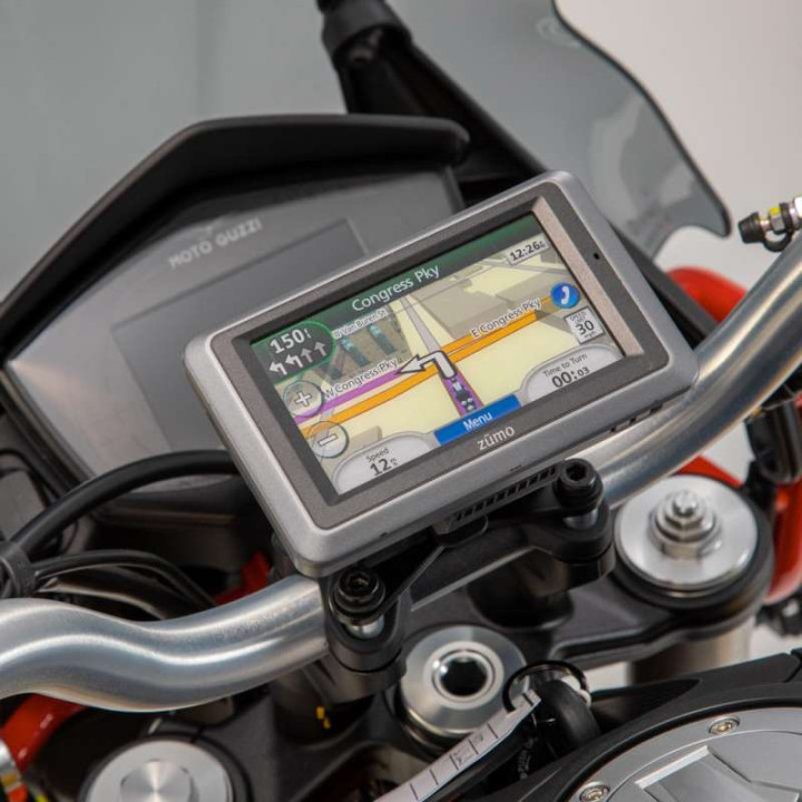 SW-Motech QUICK-LOCK GPS support Moto Guzzi V85 TT