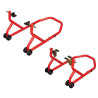 Kit for front and rear demountable BikeTEK roller and L supports