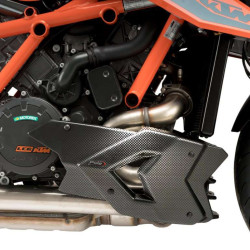 Sabot moteur Puig carbone (20428C) KTM SUPERDUKE R 20- 2