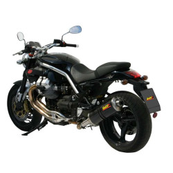 Silencieux Mivv OVAL Carbone (M.005.LEC) Moto Guzzi GRISO 850 2