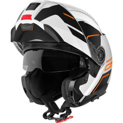 Casque moto modulable Schuberth C5 Master Orange 2
