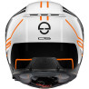 Casque moto modulable Schuberth C5 Master Orange