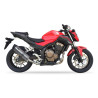 Silencieux homologué Ixil SOVE inox (OH6033VSE) Honda CB500F/X/CBR500R 13-18