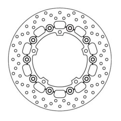 Disque de frein avant Brembo Série Oro 78B40837 Yamaha MT-07 / XSR700