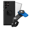 Pack Quad Lock Handlebar Mount + coque MAG Samsung Galaxy S22 Ultra + protection pluie