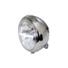 Phare moto leds 7 pouces HIGHSIDER VOYAGE CHROME (bottom mount)