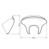 Windshield Puig BATWING SML SPORT (21059) CMX500 REBEL