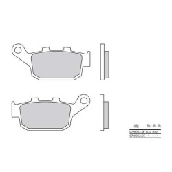 Plaquettes de frein organique BREMBO 07HO53CC
