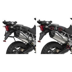 Support Givi pour valises MONOKEY PLR6409 Triumph Tiger 800 XC 800 XR 2011-2017