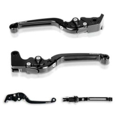 Brake and clutch levers Barracuda TS6127 Triumph Street Triple 08-12