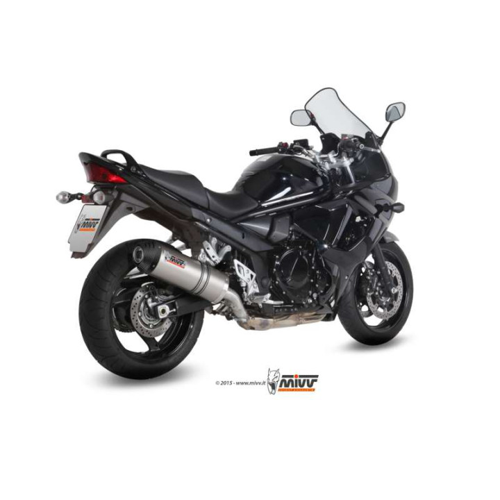 Mivv OVAL Titanium-approved muffler (S.029.LNC) Suzuki GSF1250 Bandit/S/GSX 1250 FA