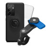 Pack Quad Lock Handlebar Mount + coque Galaxy S21 Ultra + protection pluie