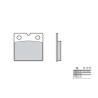 BREMBO organic brake pads 07BB1408