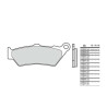BREMBO sinter brake pads 07BB03LA