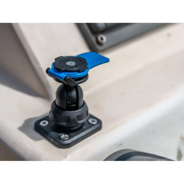 Base Quad Lock 360 Rectangle plat 4 trous