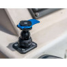 Base Quad Lock 360 Rectangle plat 4 trous