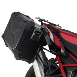 SW-Motech TraX ADVENTURE 45/37L Honda CRF1100L AFRICA TWIN aluminum suitcase kit