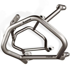 Titanium Akrapovic low guards BMW R1250GS 19-