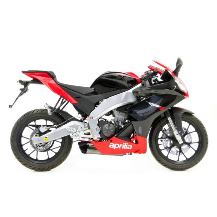 Silencieux homologué LeoVince LV ONE EVO Inox Aprilia RS4 125