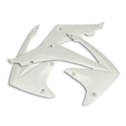 Ouies de radiateur blanches UFO Honda CRF250 R/X 04-