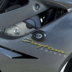 Tampons de protection R&G AERO (CP0309BL) Triumph 675 DAYTONA 06-12 2