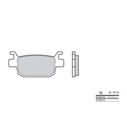 Plaquettes de frein sinter BREMBO 07064XS