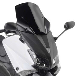 Bulle basse noir mat-brillant Givi D2013BO Yamaha 530 T-Max 2012-2017